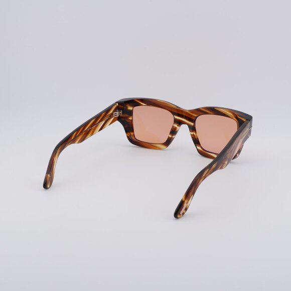 Tom Ford Ilias FT1154 55E Sunglasses Havana Square Frame, Brown Lenses - Picture 7 of 12